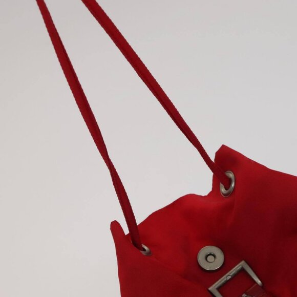 PRADA Backpack Nylon Red Auth ar13087 - Picture 12 of 16